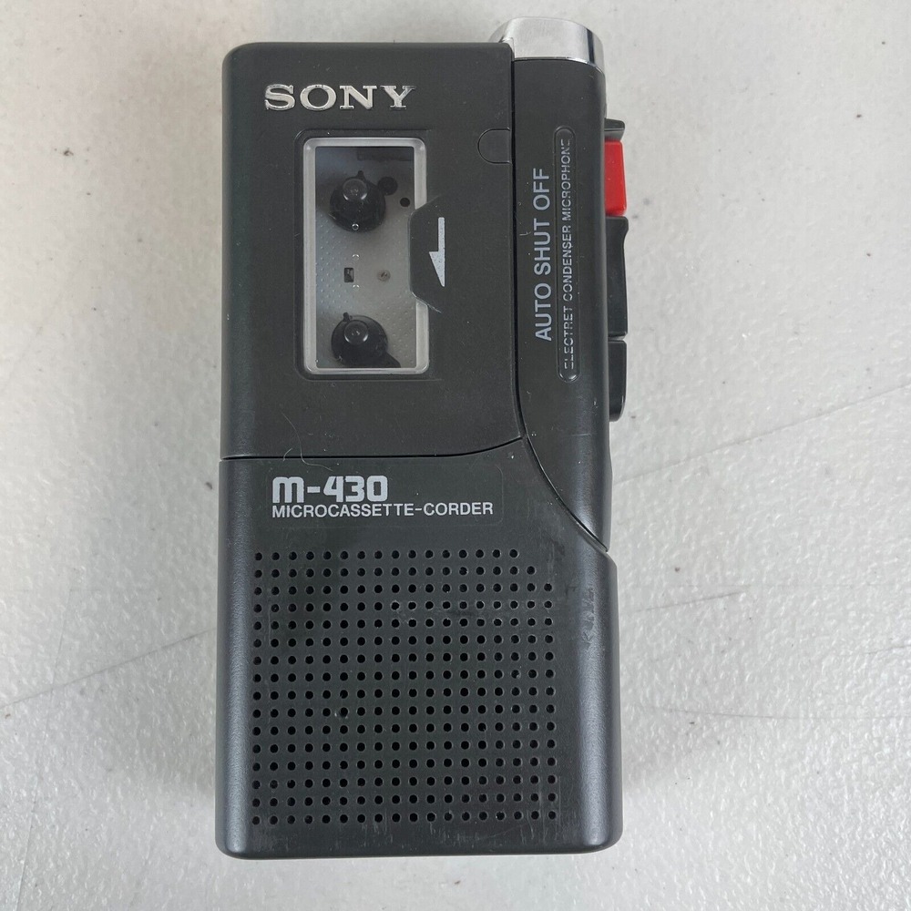 Sony Microcassette Recorder M 425 Corder Voice Parts Only